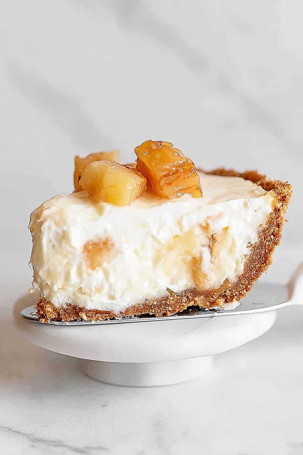 No Bake Pineapple Pie (with cream cheese)