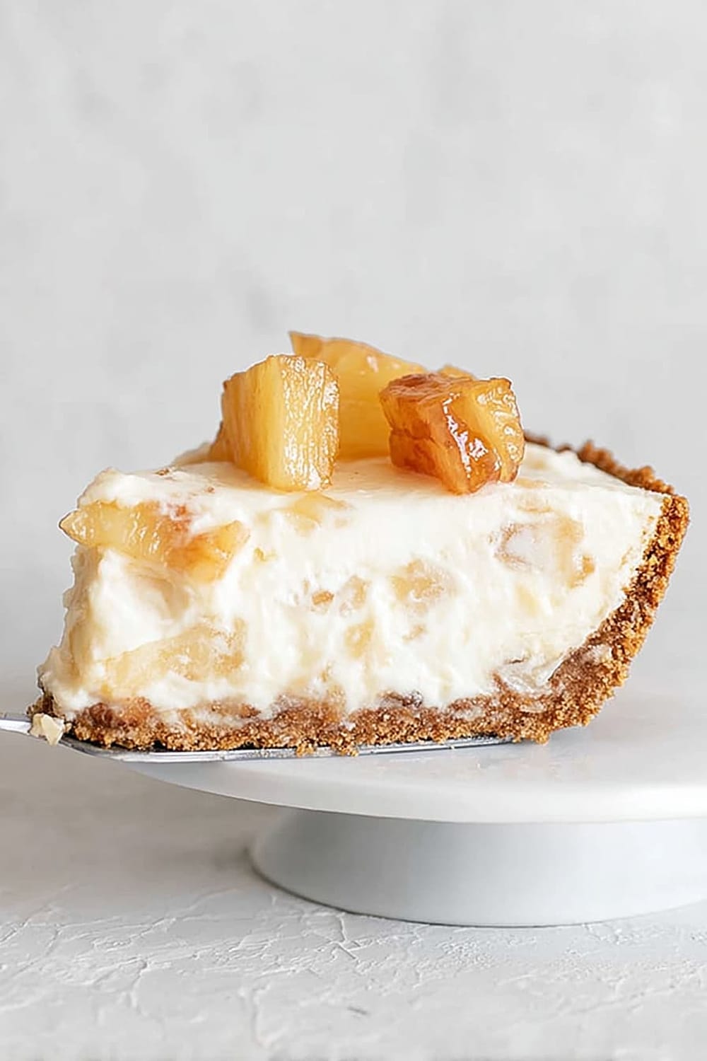 No Bake Pineapple Pie (with cream cheese)