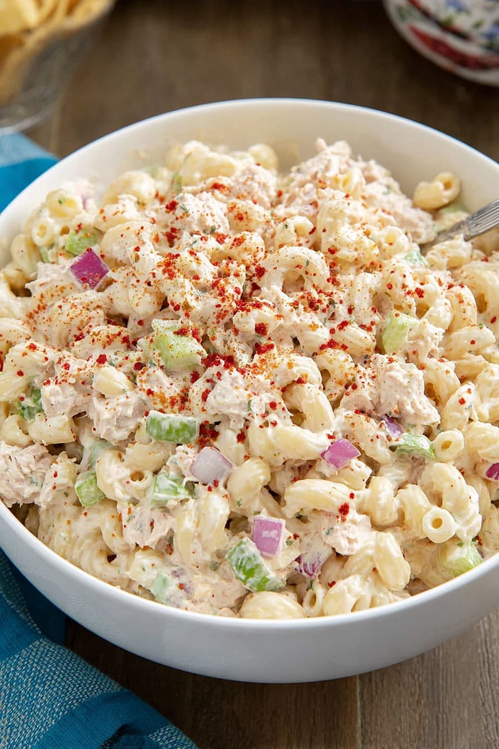 Chilled Tuna Macaroni Salad