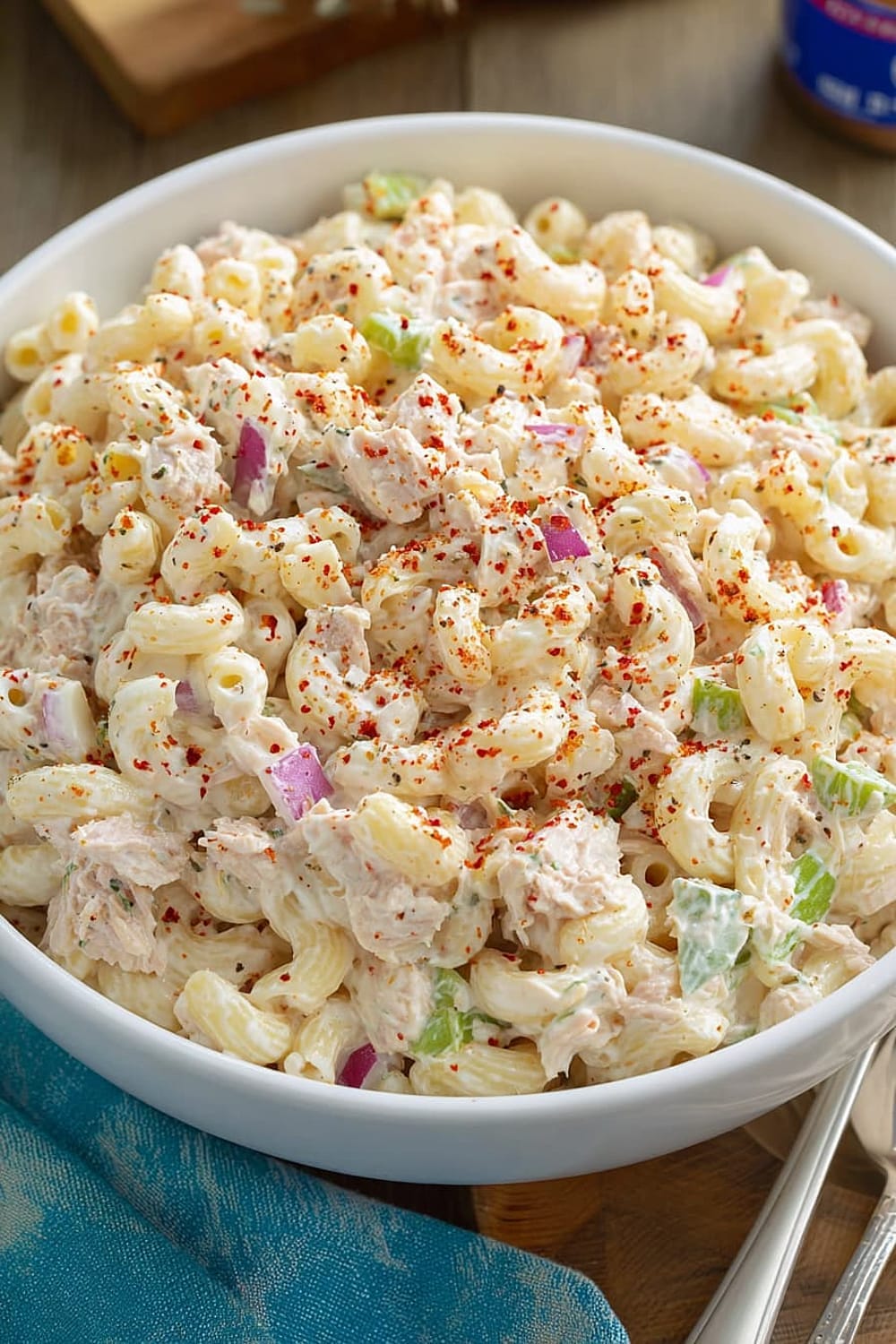 Chilled Tuna Macaroni Salad