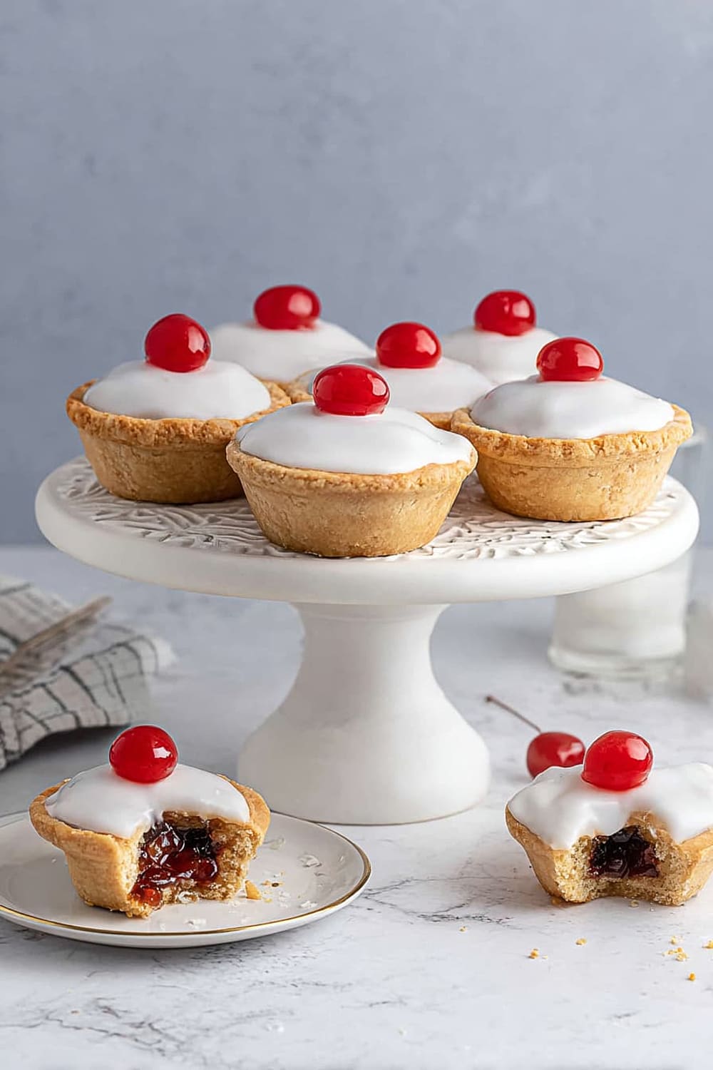 Vegan Cherry Bakewells