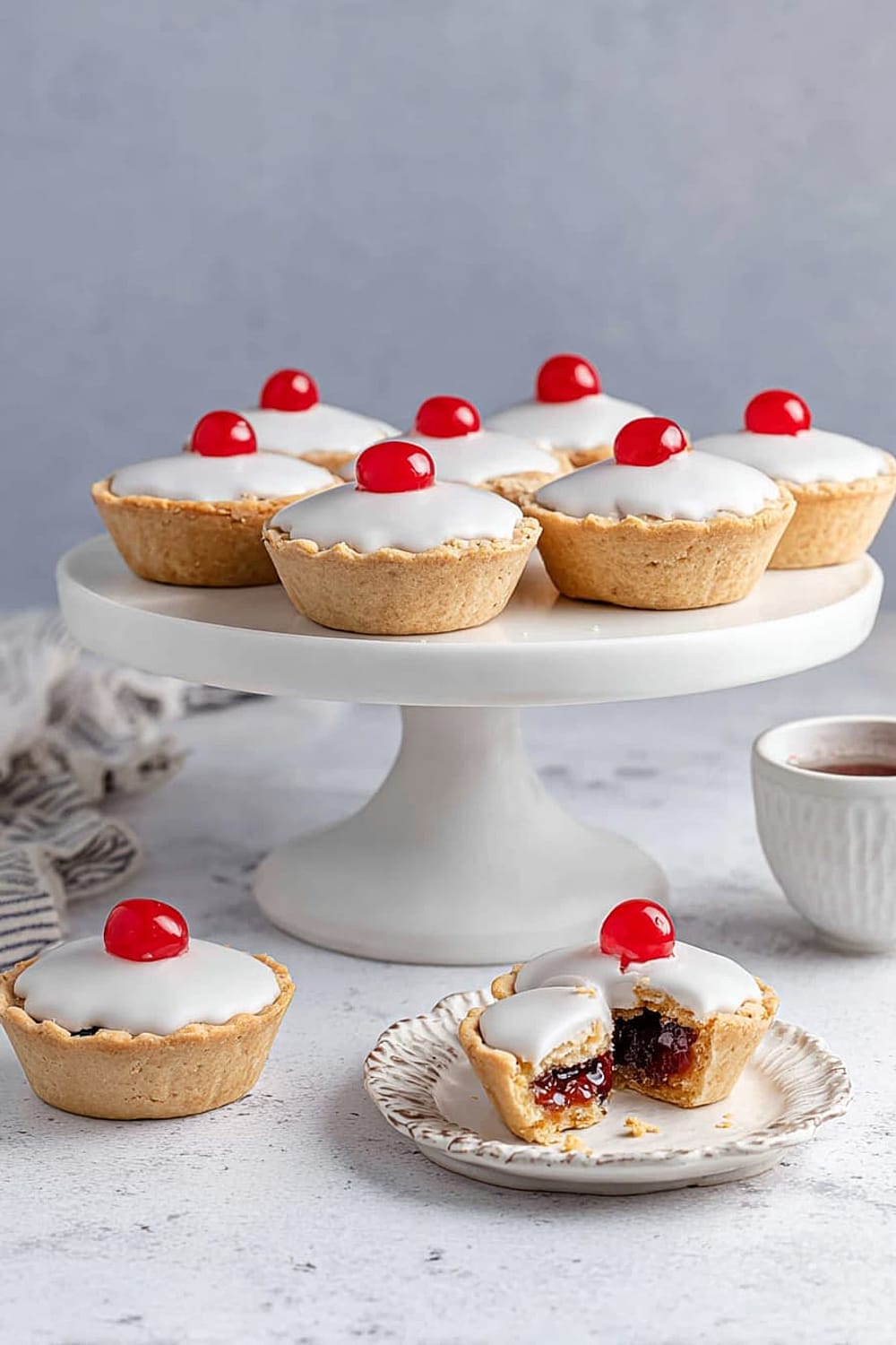 Vegan Cherry Bakewells