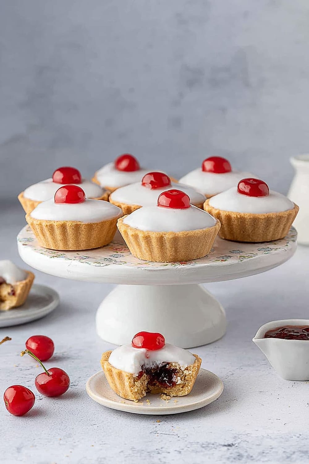 Vegan Cherry Bakewells