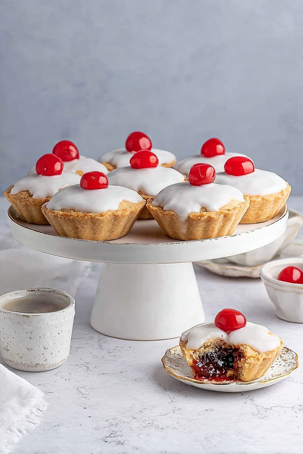 Vegan Cherry Bakewells