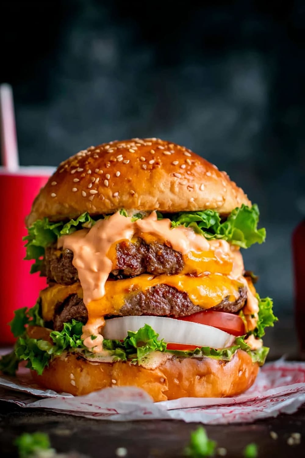 The Ultimate Double Cheeseburger