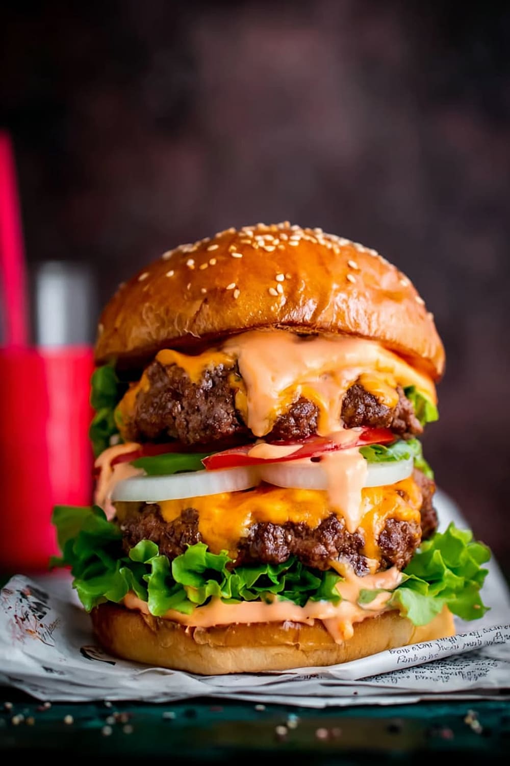 The Ultimate Double Cheeseburger