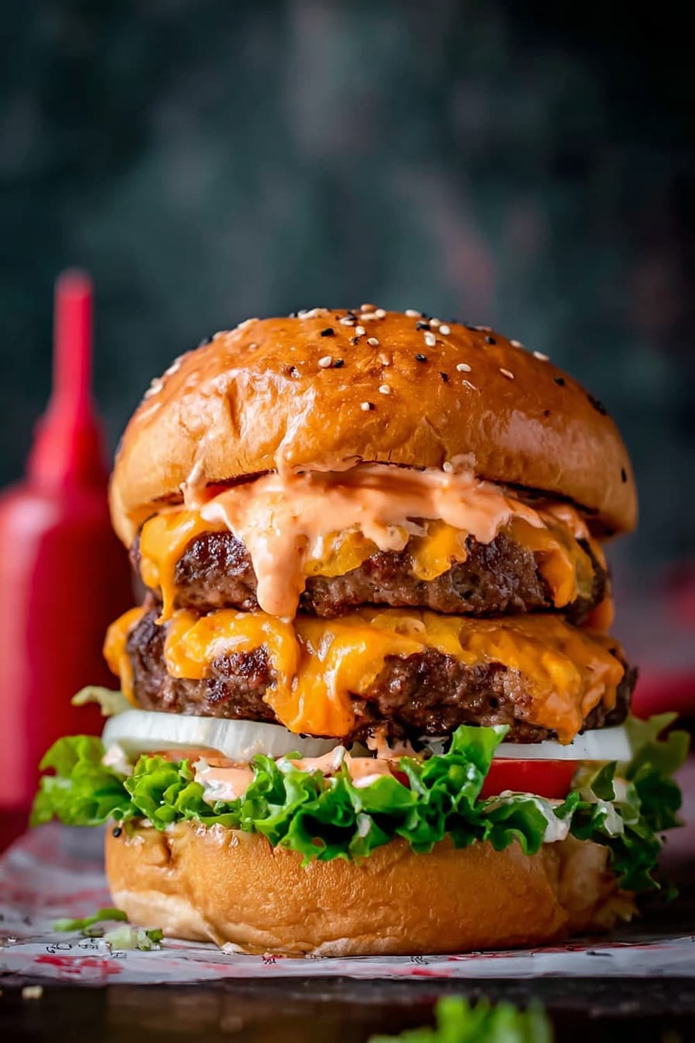 The Ultimate Double Cheeseburger