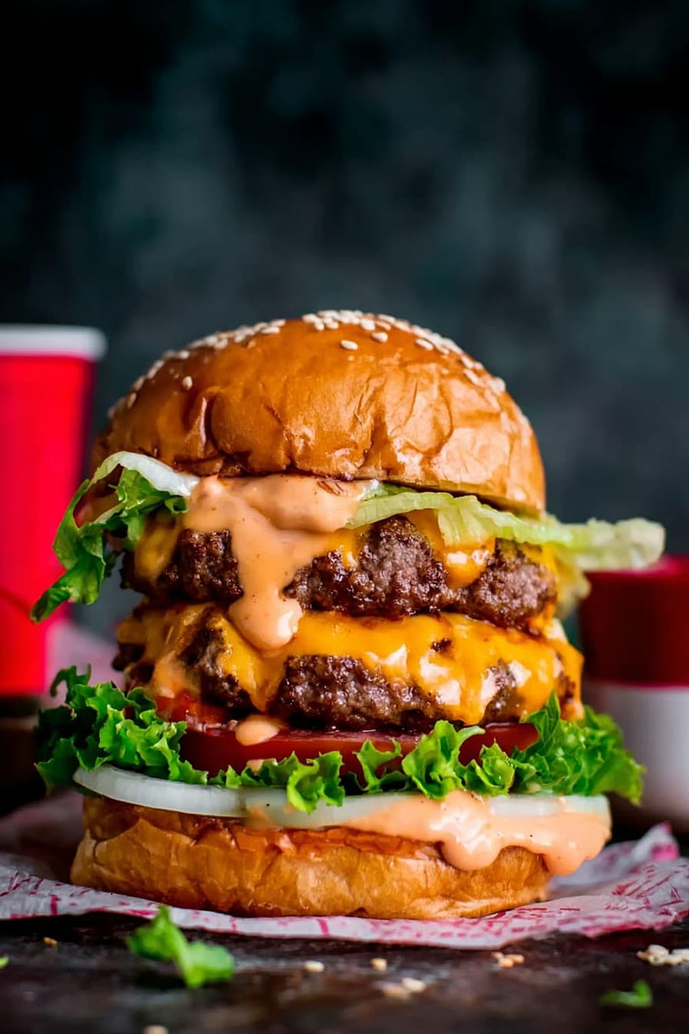 The Ultimate Double Cheeseburger