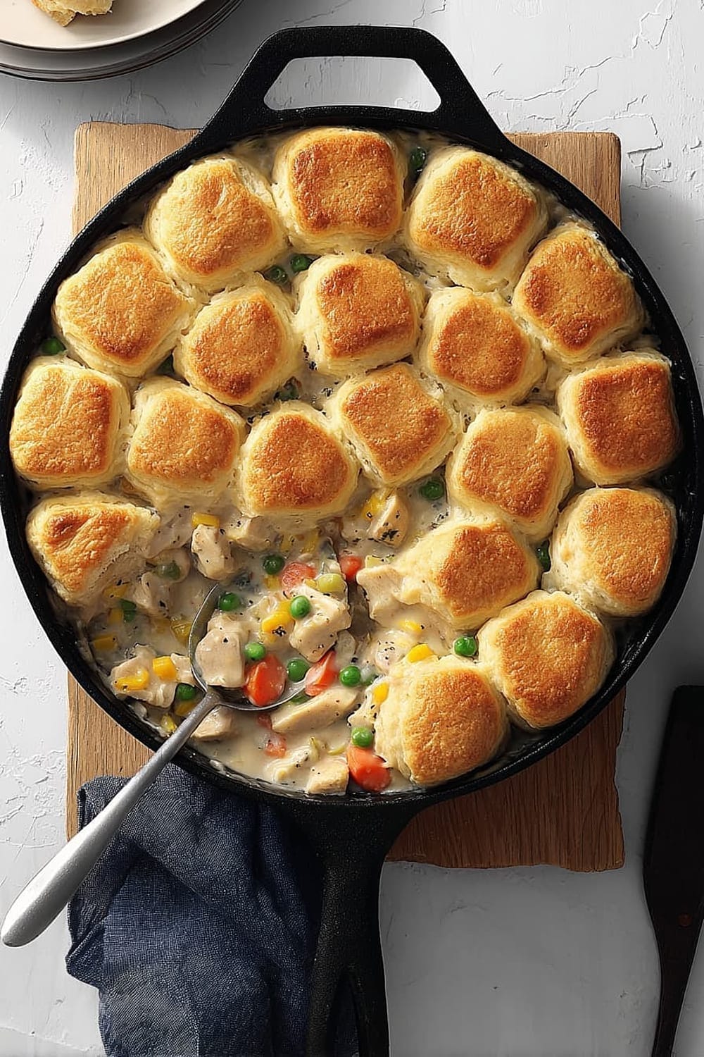 Turkey Biscuit Skillet
