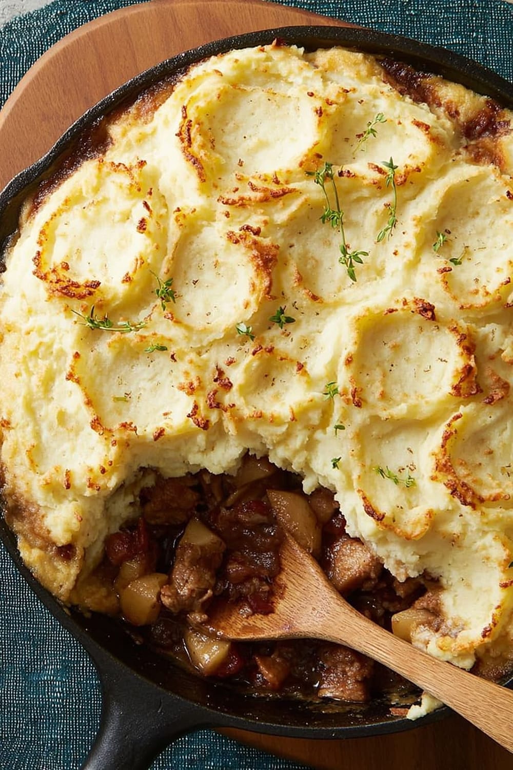 Farmhouse Pork and Apple Pie