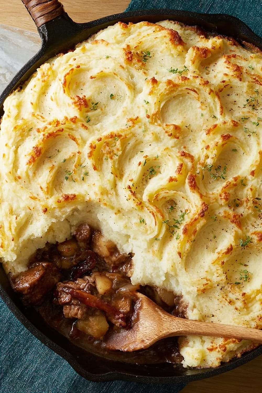 Farmhouse Pork and Apple Pie