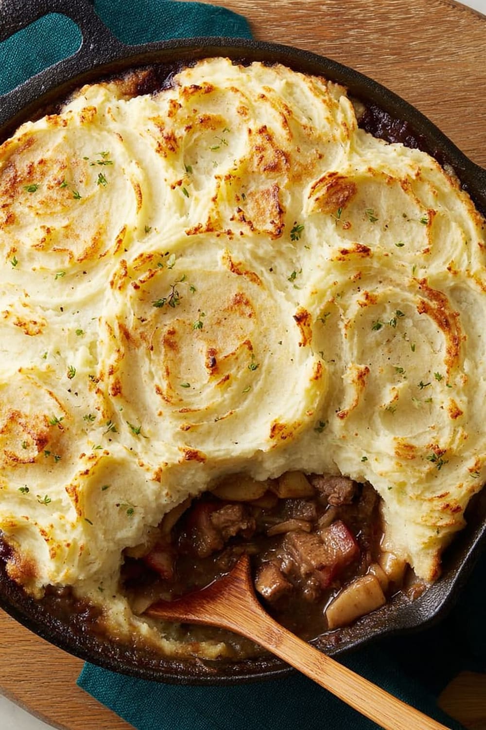 Farmhouse Pork and Apple Pie