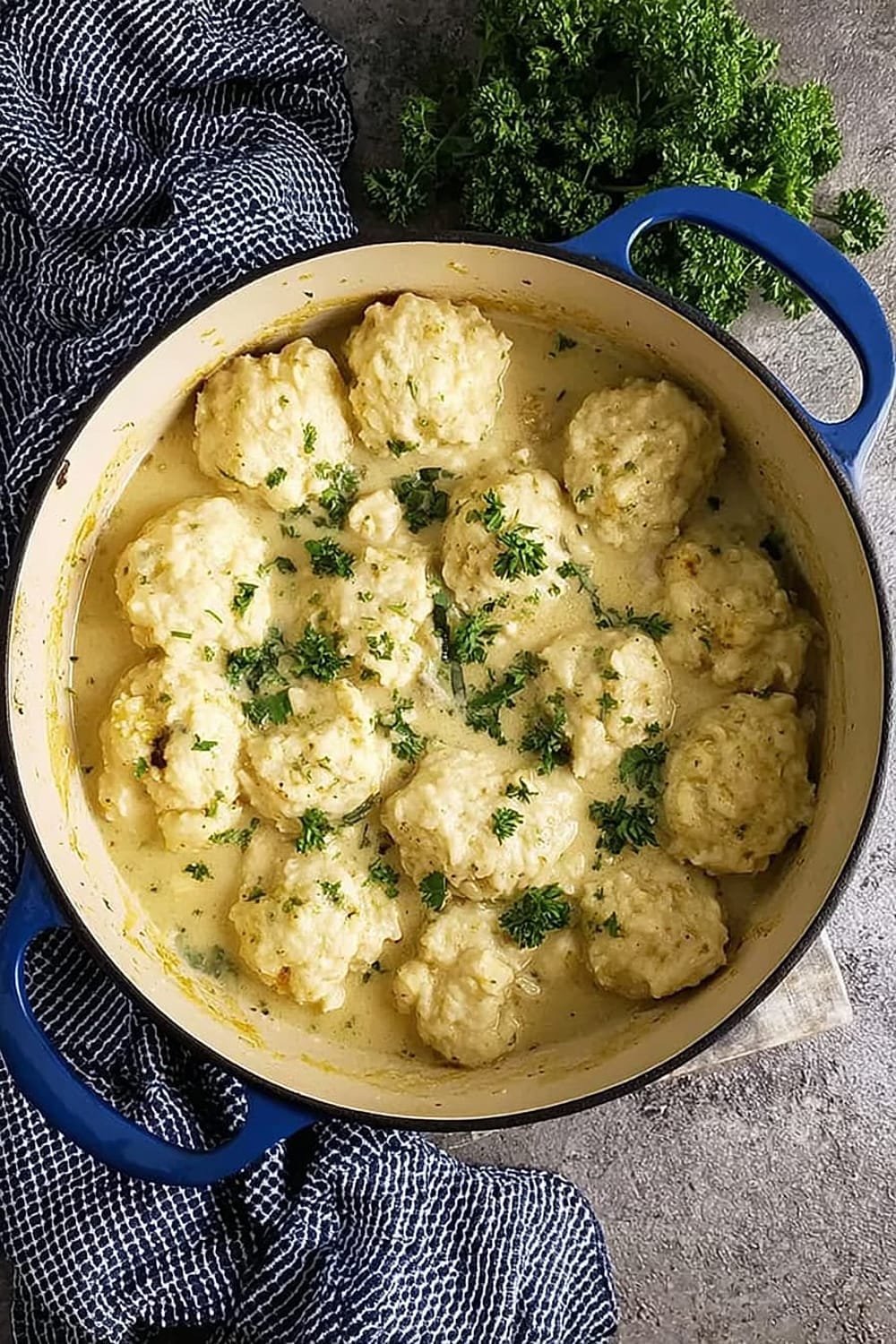 Creamy Turkey and Dumplings Soup