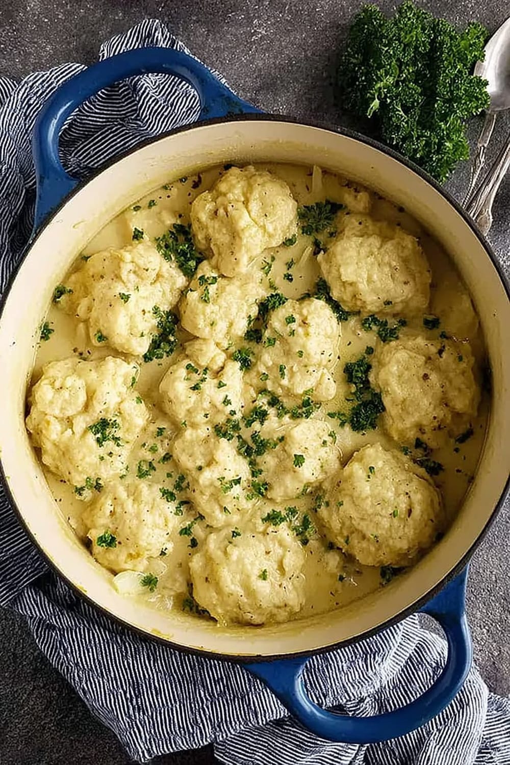 Creamy Turkey and Dumplings Soup