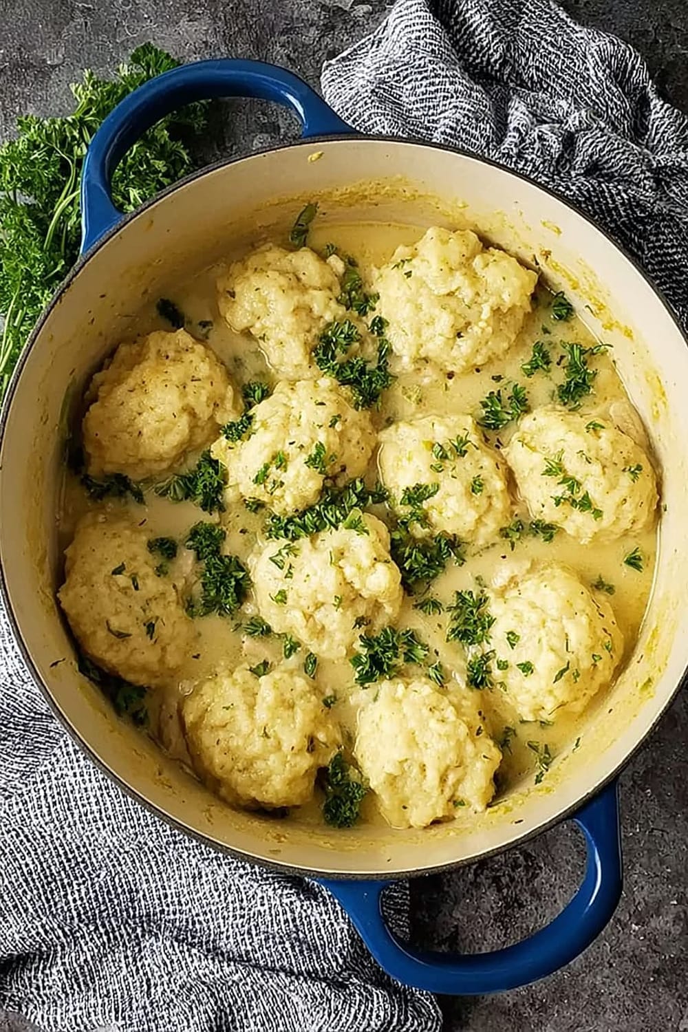 Creamy Turkey and Dumplings Soup