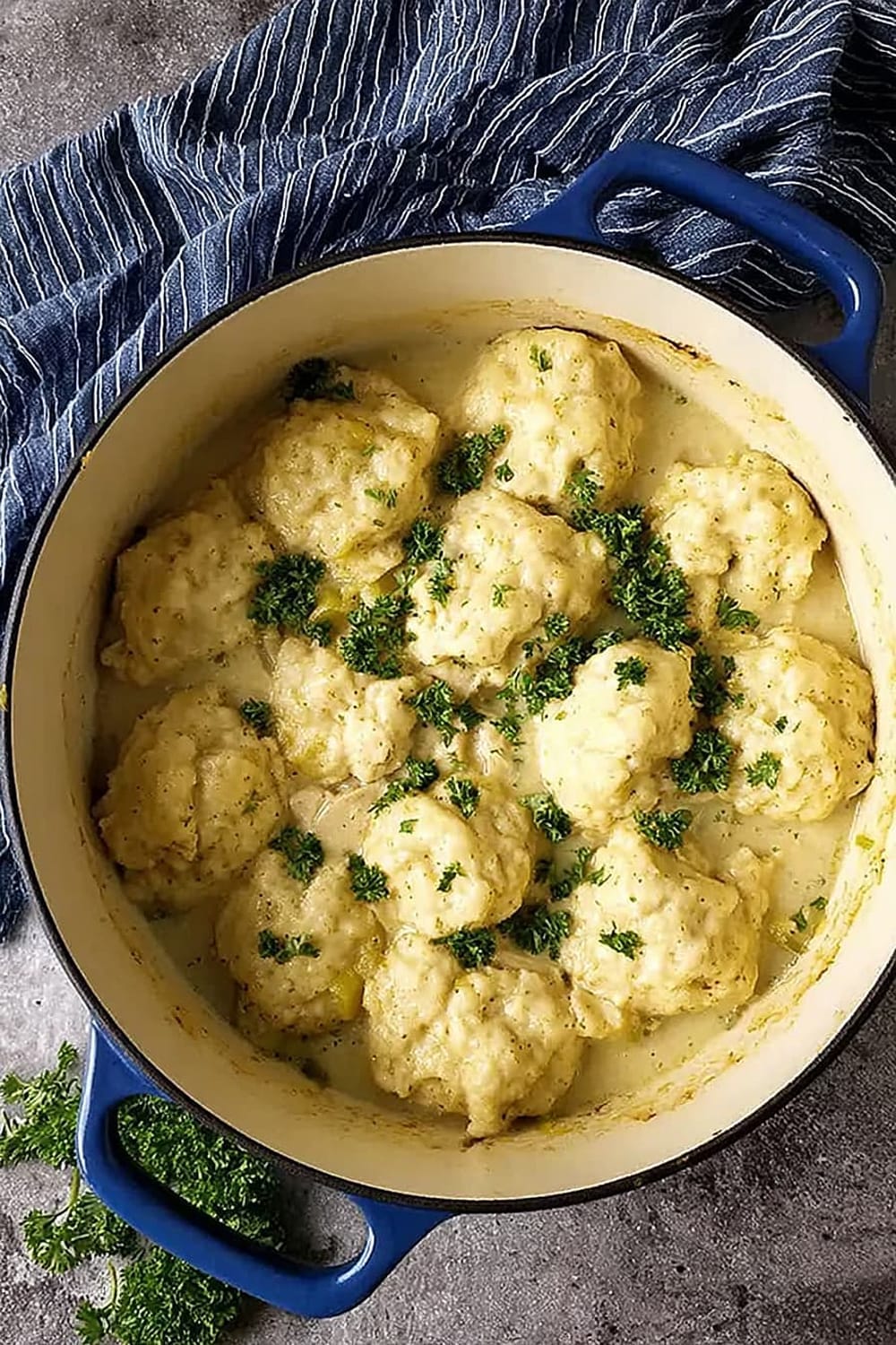Creamy Turkey and Dumplings Soup