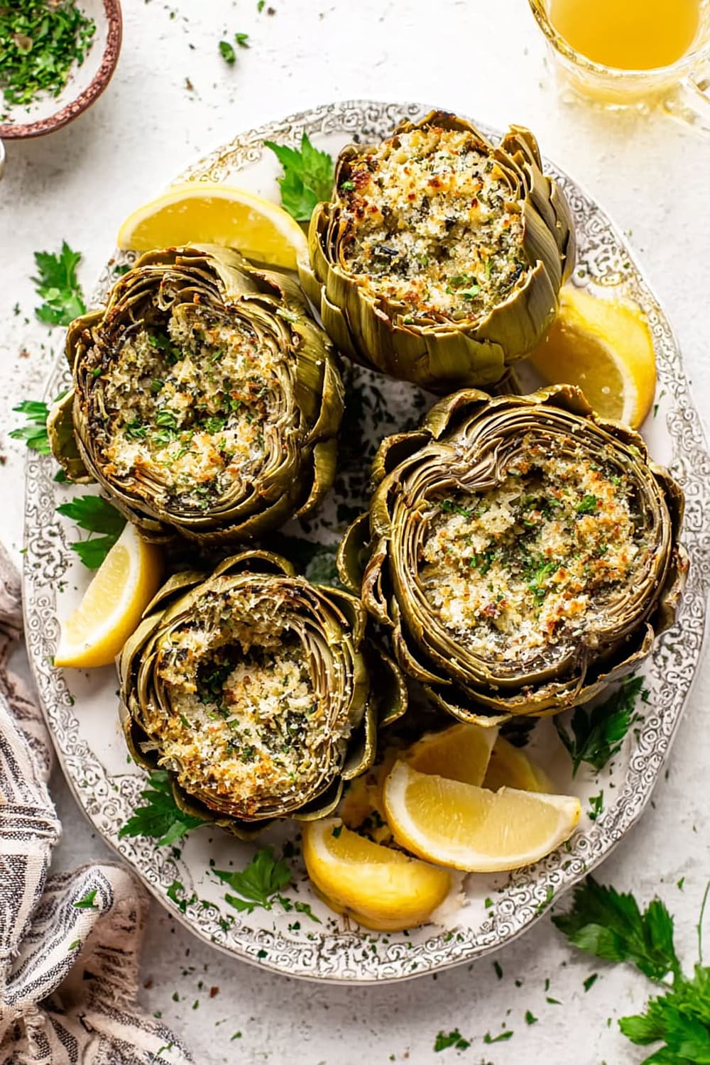 Italian Stuffed Artichokes Recipe (Sicilian Style)
