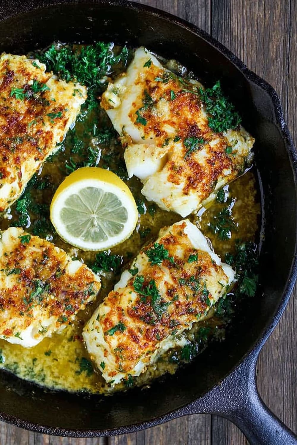 Baked Cod Recipe with Lemon and Garlic