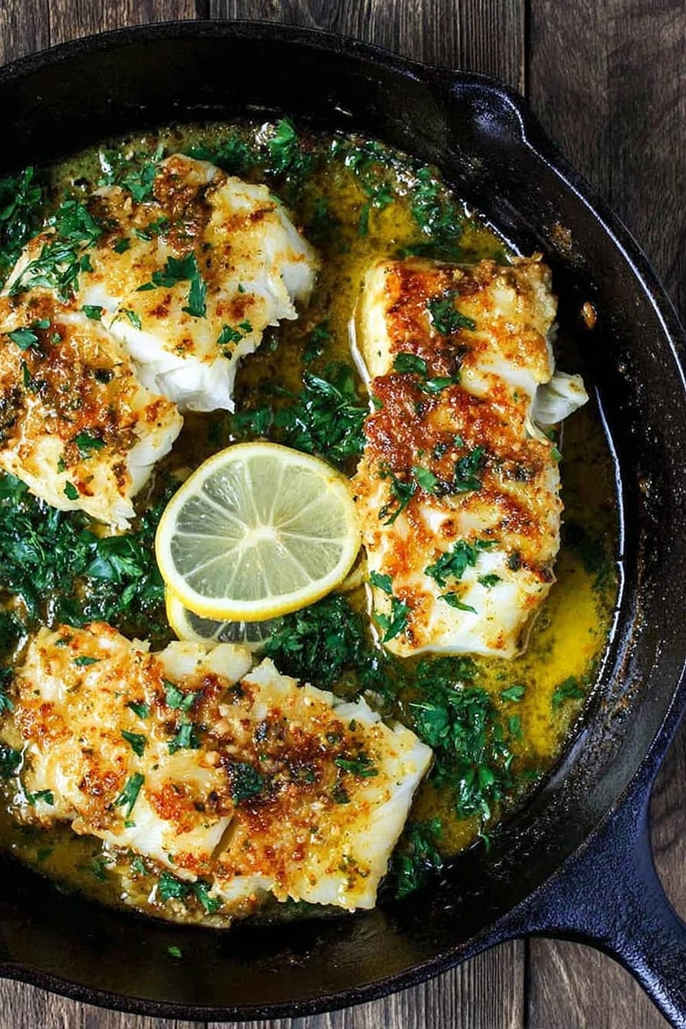 Baked Cod Recipe with Lemon and Garlic