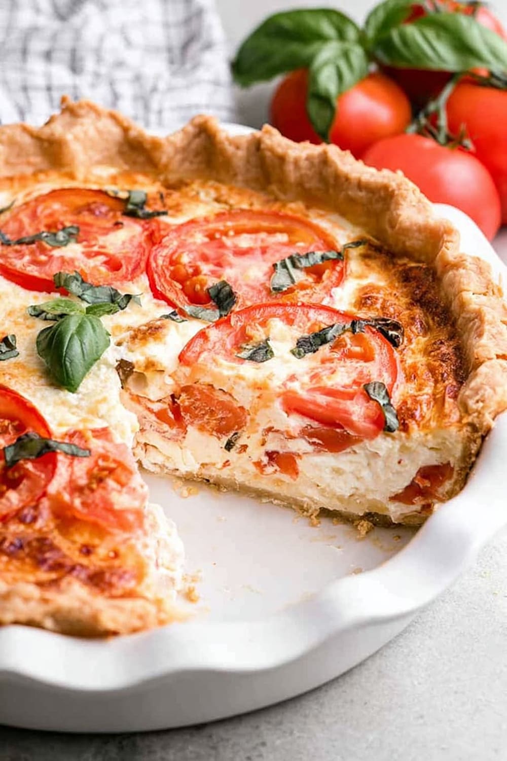 The Best Tomato Pie