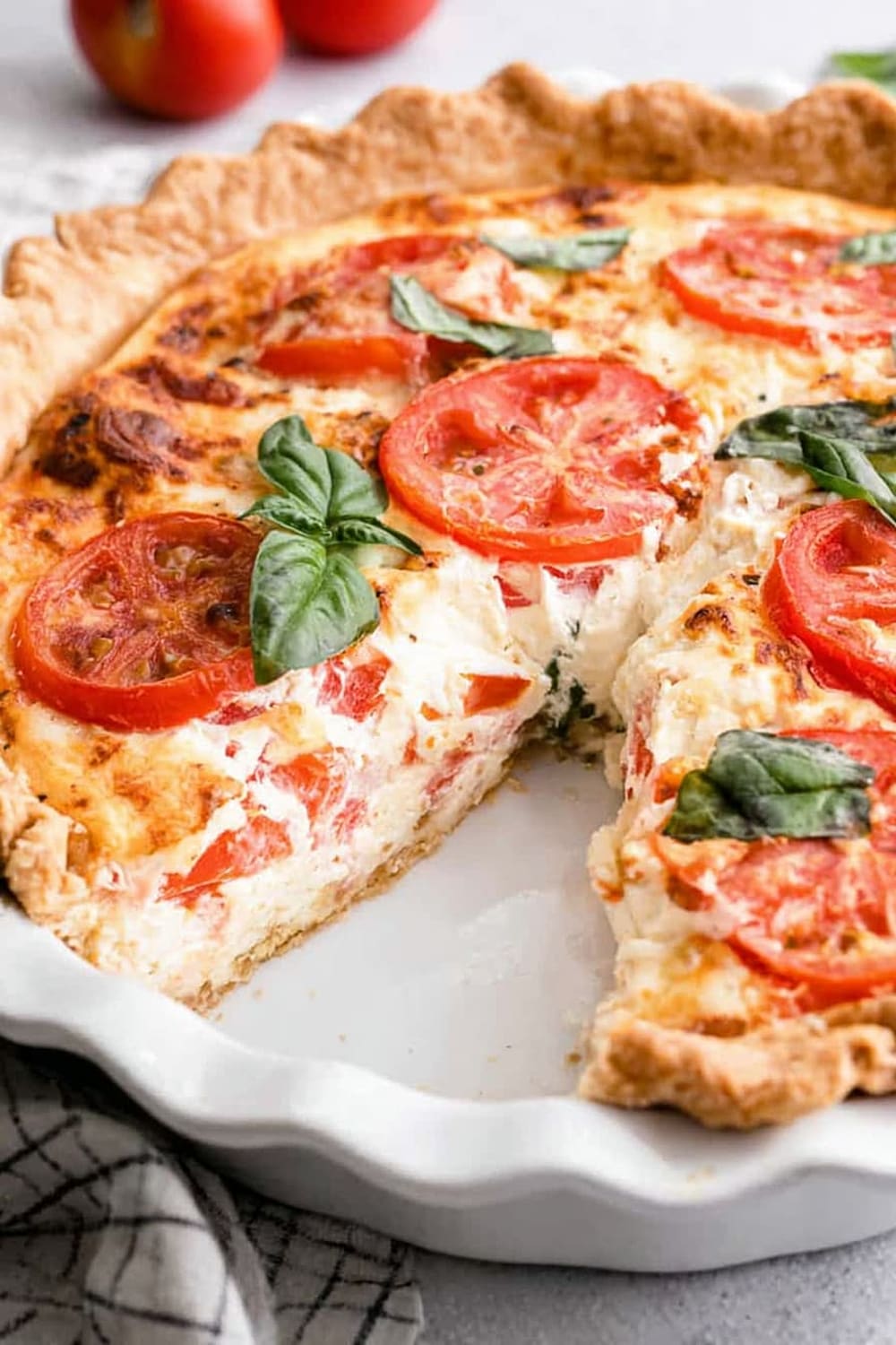 The Best Tomato Pie