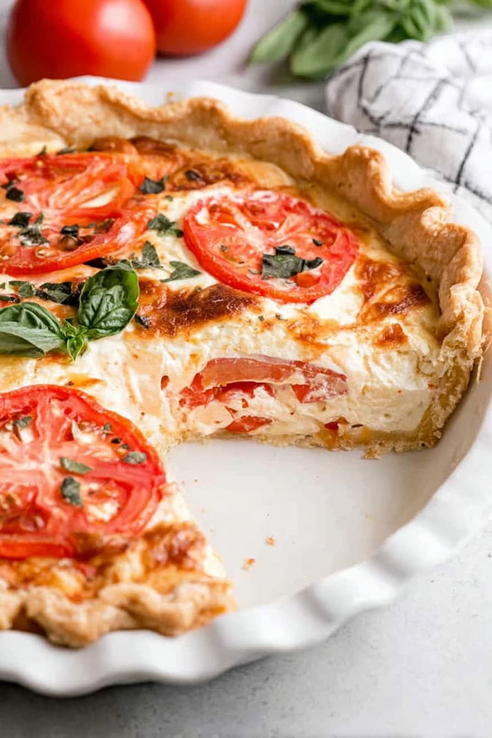 The Best Tomato Pie