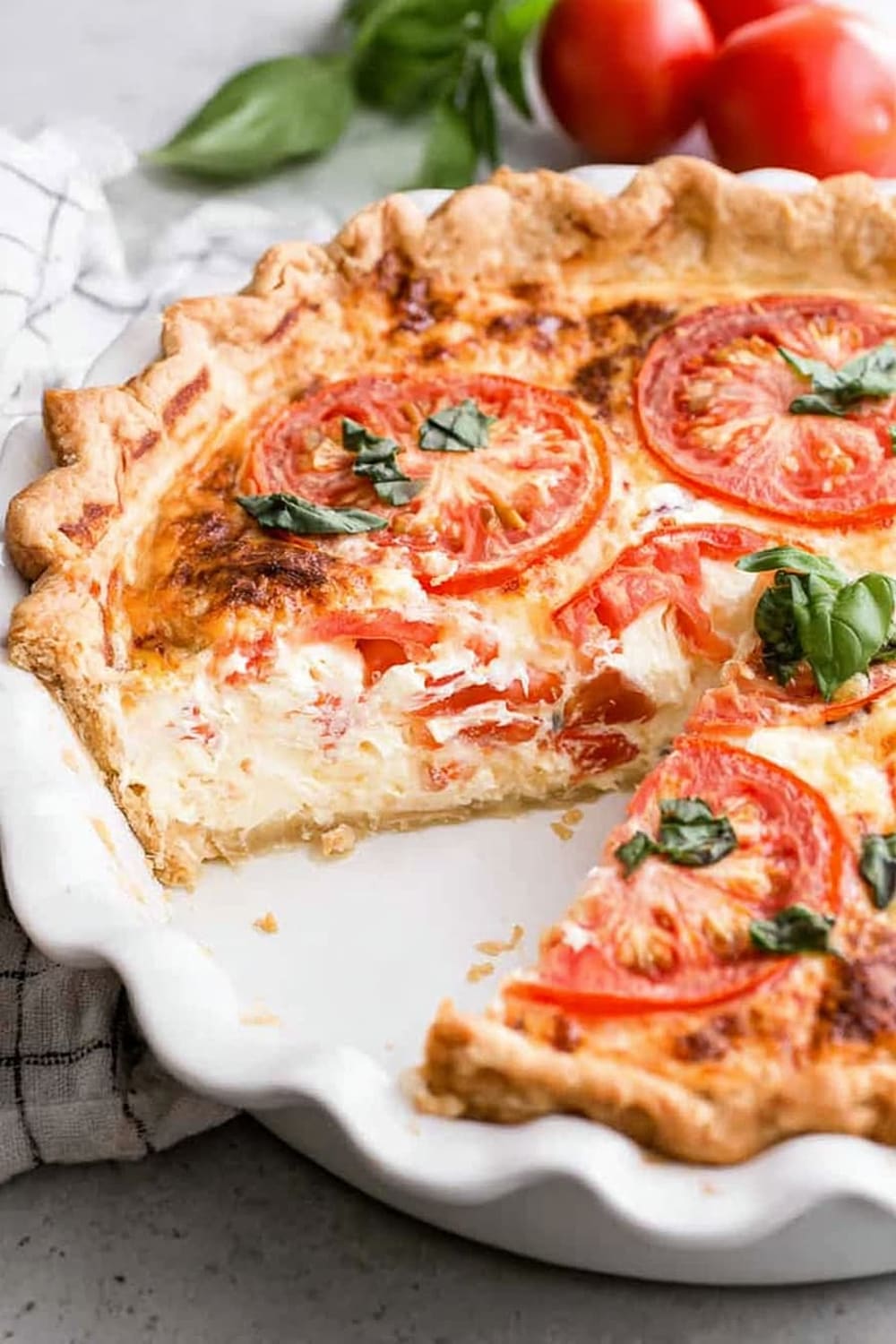 The Best Tomato Pie