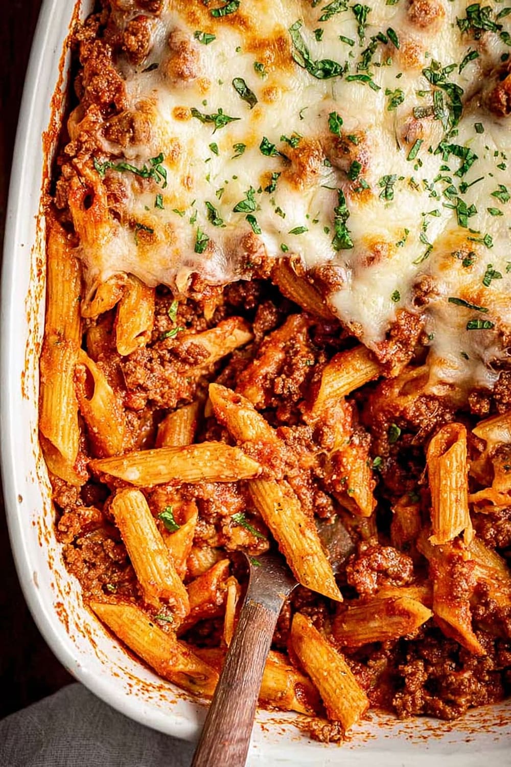 Easy Cheesy Baked Ziti