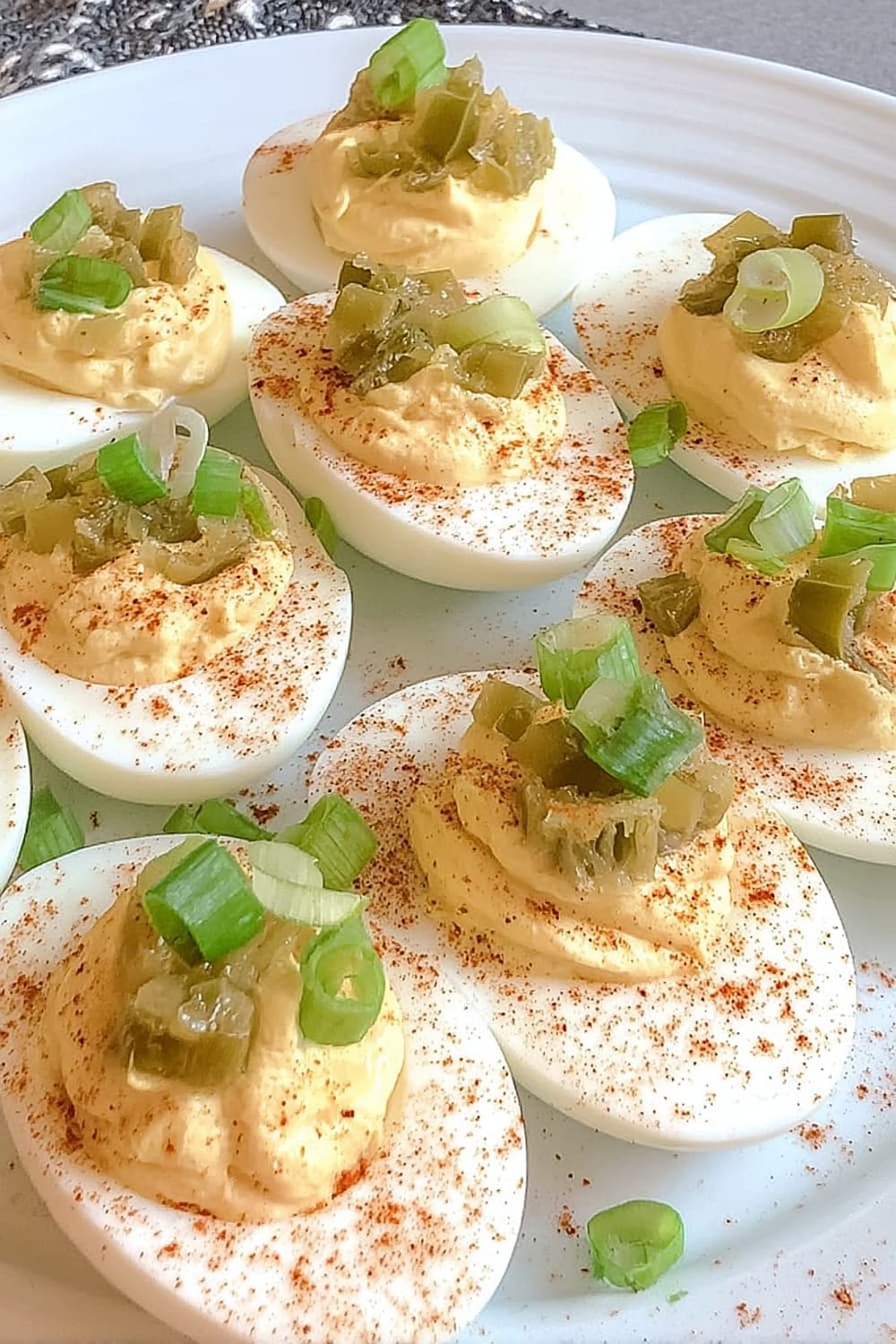Southern Deviled Eggs with Pickle Relish