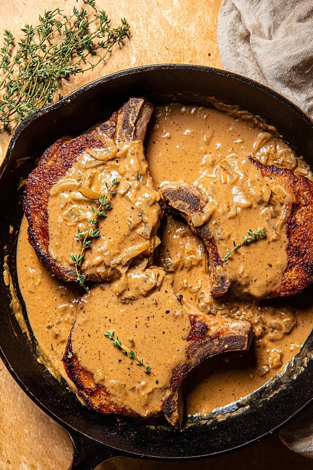 Southern Smothered Pork Chops