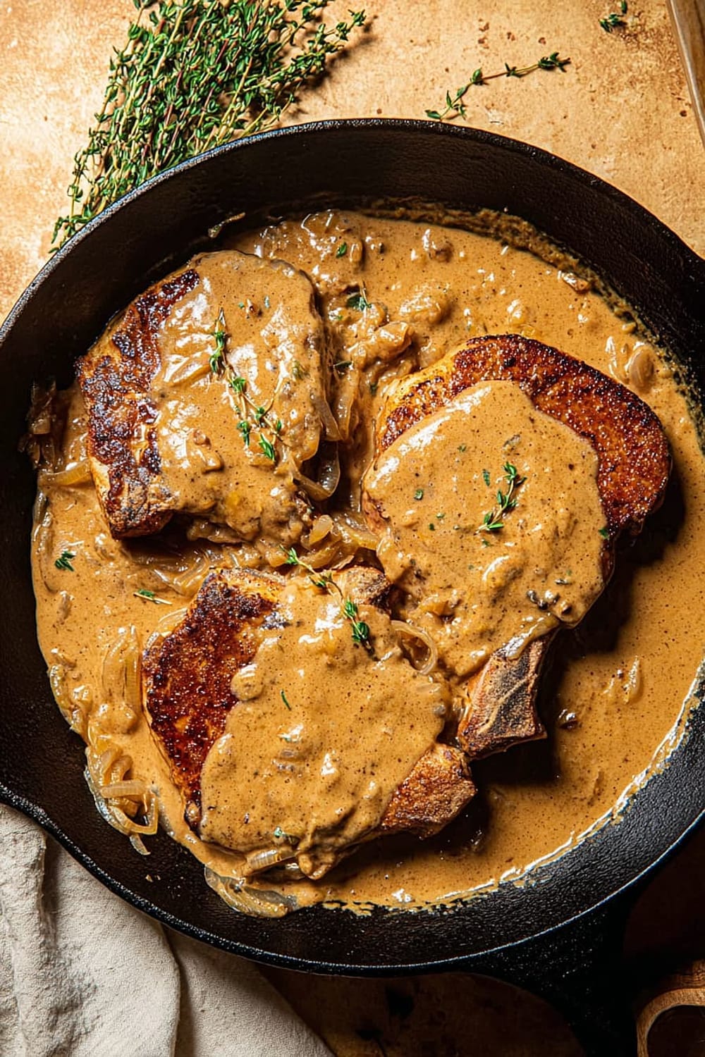 Southern Smothered Pork Chops
