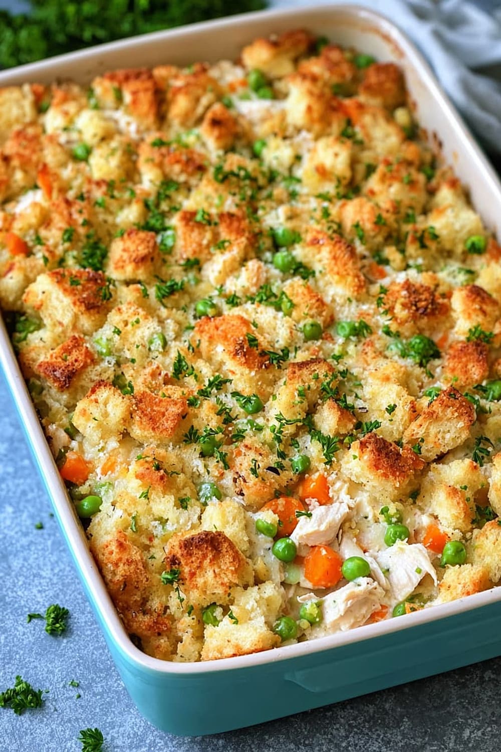 Chicken Stuffing Casserole
