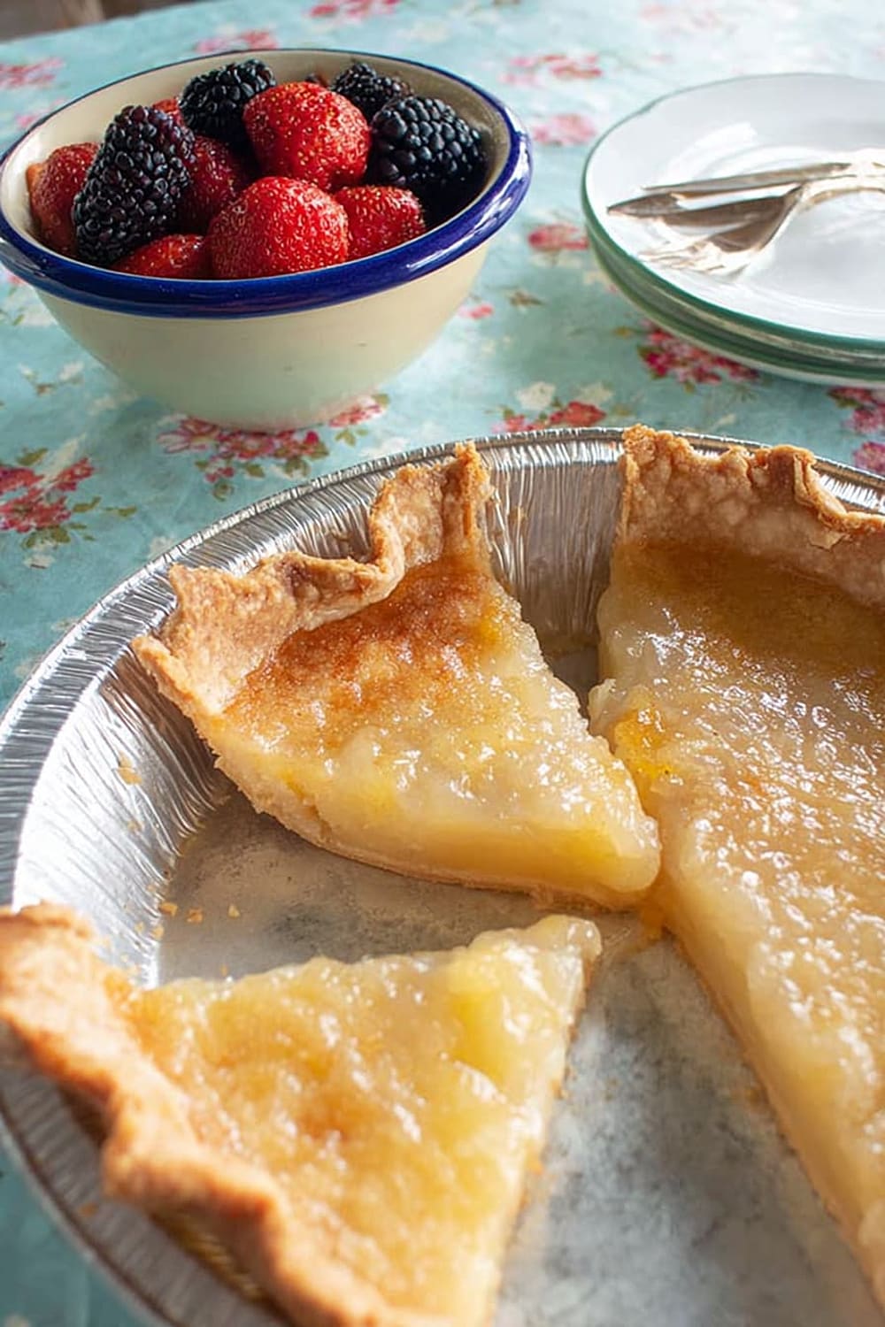 Depression Era Water Pie Recipe