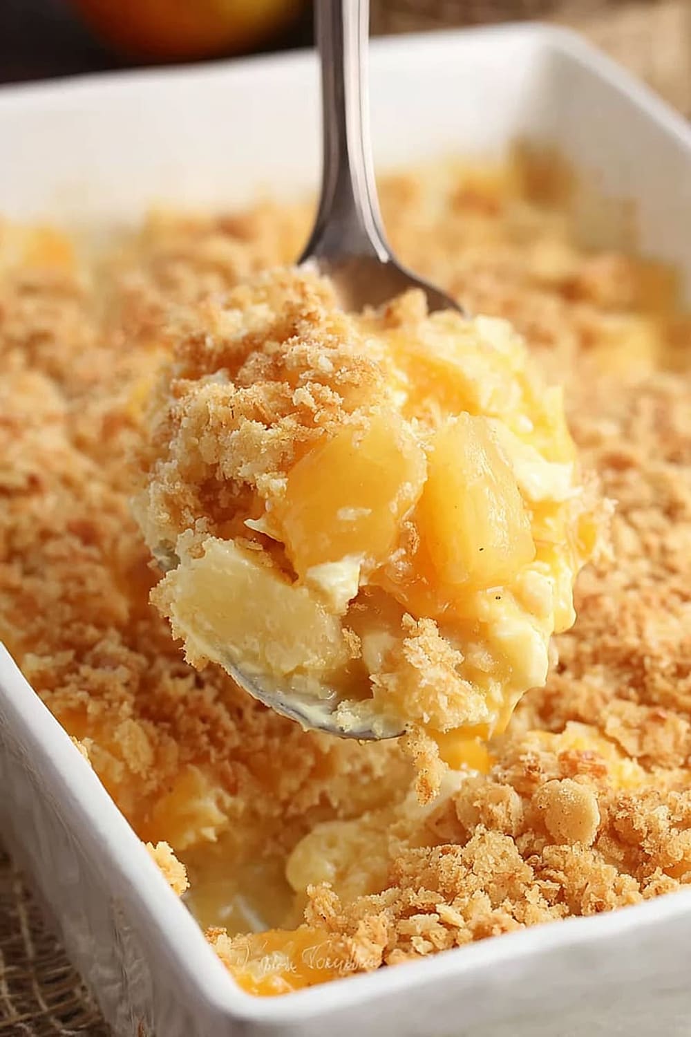 Pineapple Cheese Casserole