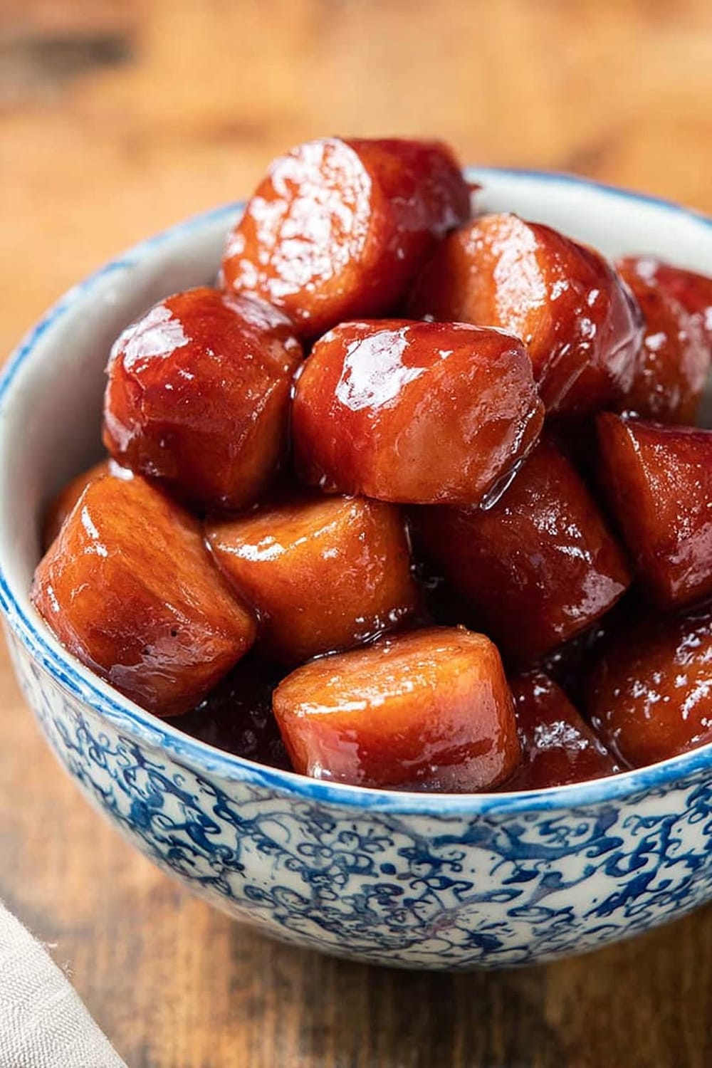 Brown Sugar Kielbasa Bites