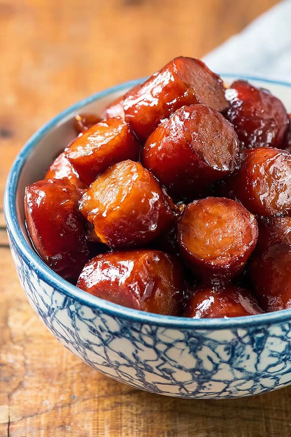 Brown Sugar Kielbasa Bites