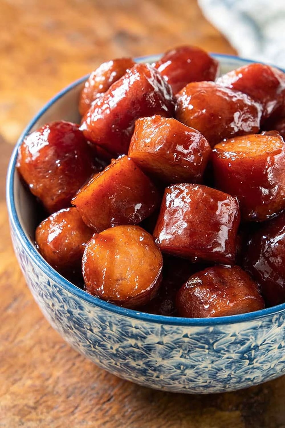 Brown Sugar Kielbasa Bites