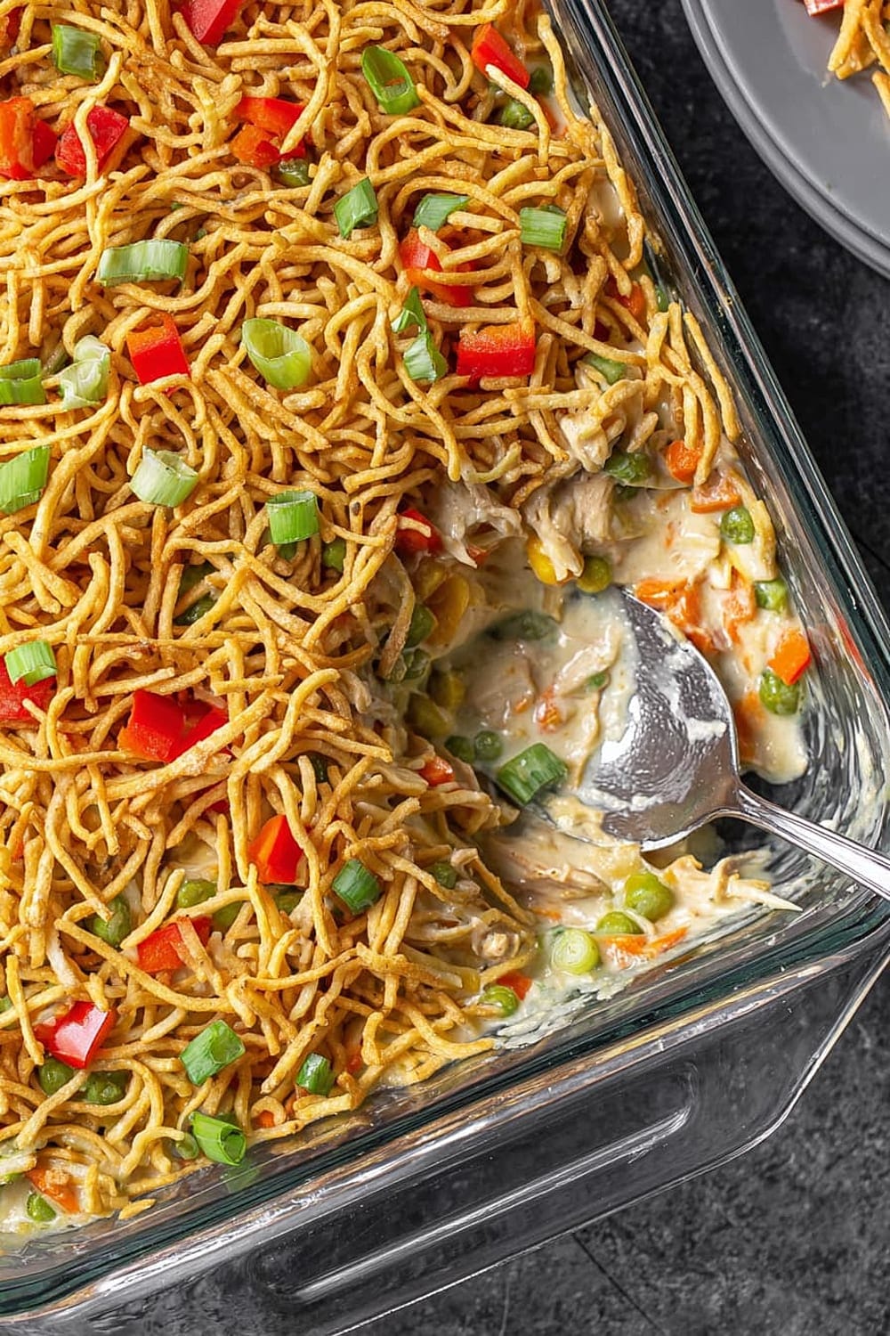 Chicken Chow Mein Casserole