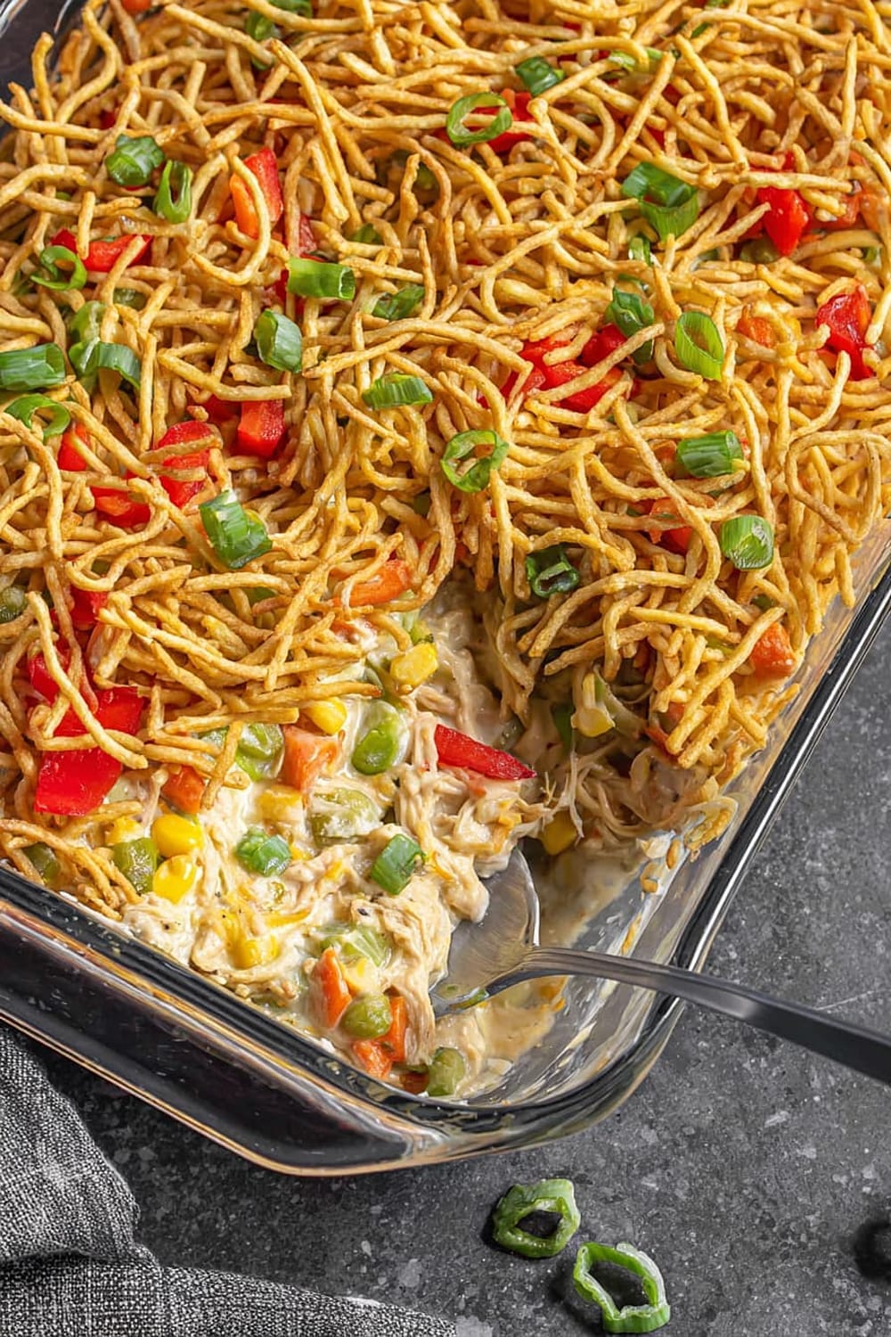 Chicken Chow Mein Casserole