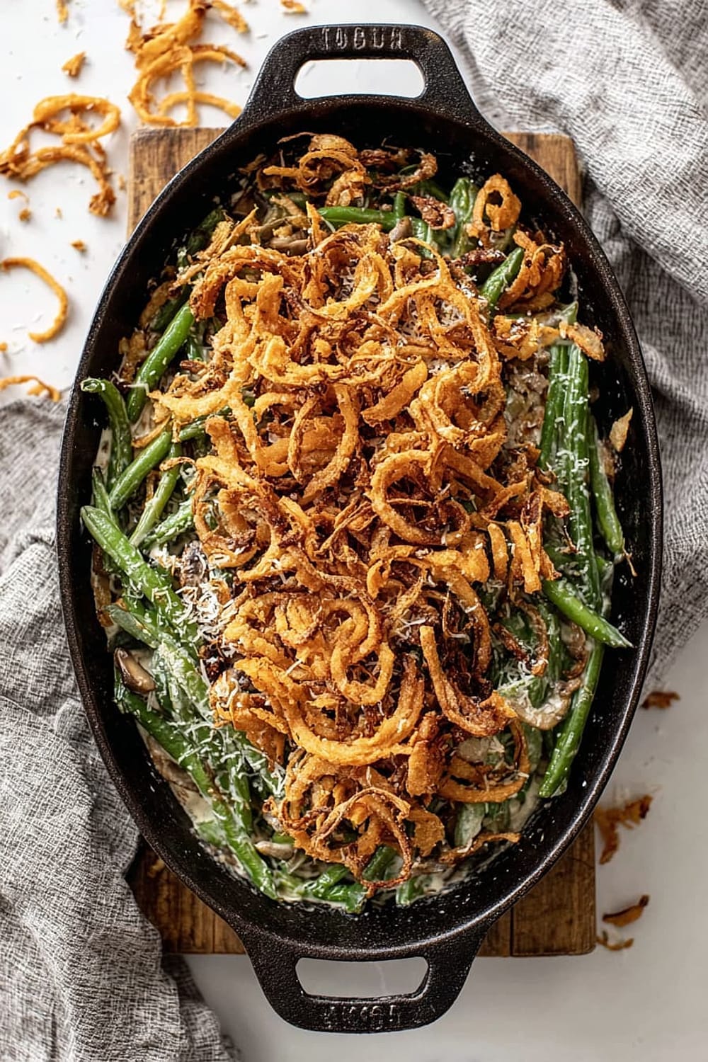 Green Bean Casserole with French Fried Onions