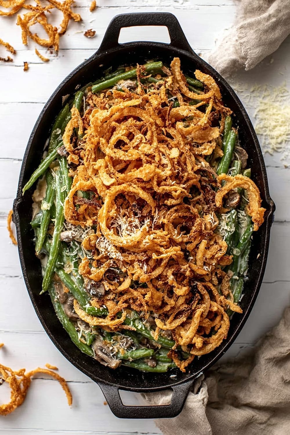Green Bean Casserole with French Fried Onions