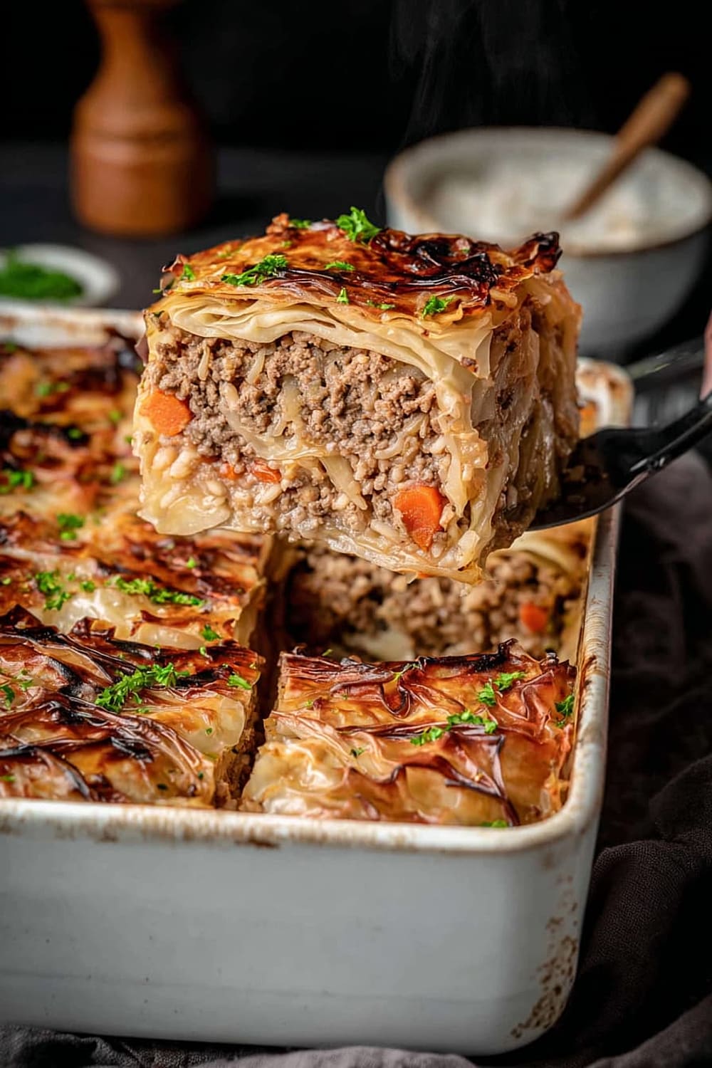 Unstuffed Cabbage Rolls Casserole