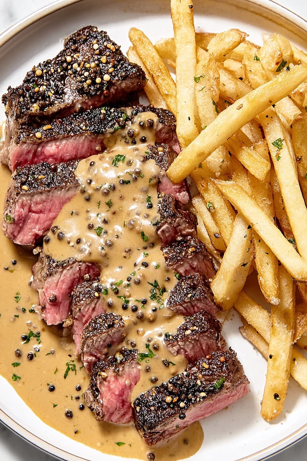 Steak au Poivre