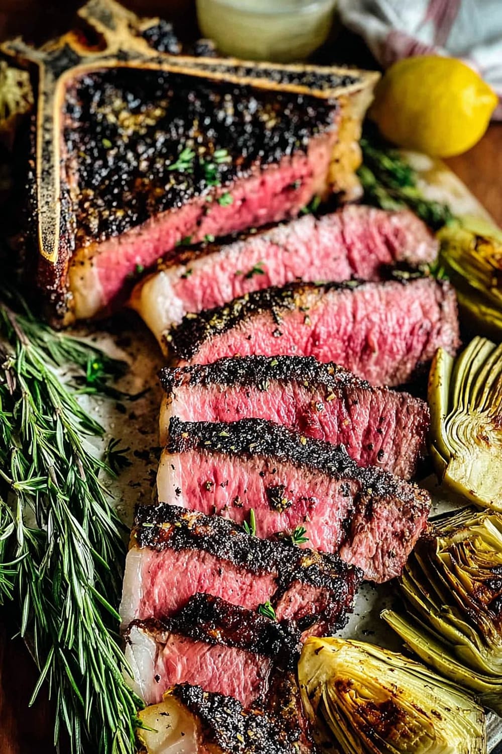 Porterhouse Steak Recipe (Tuscan Style)