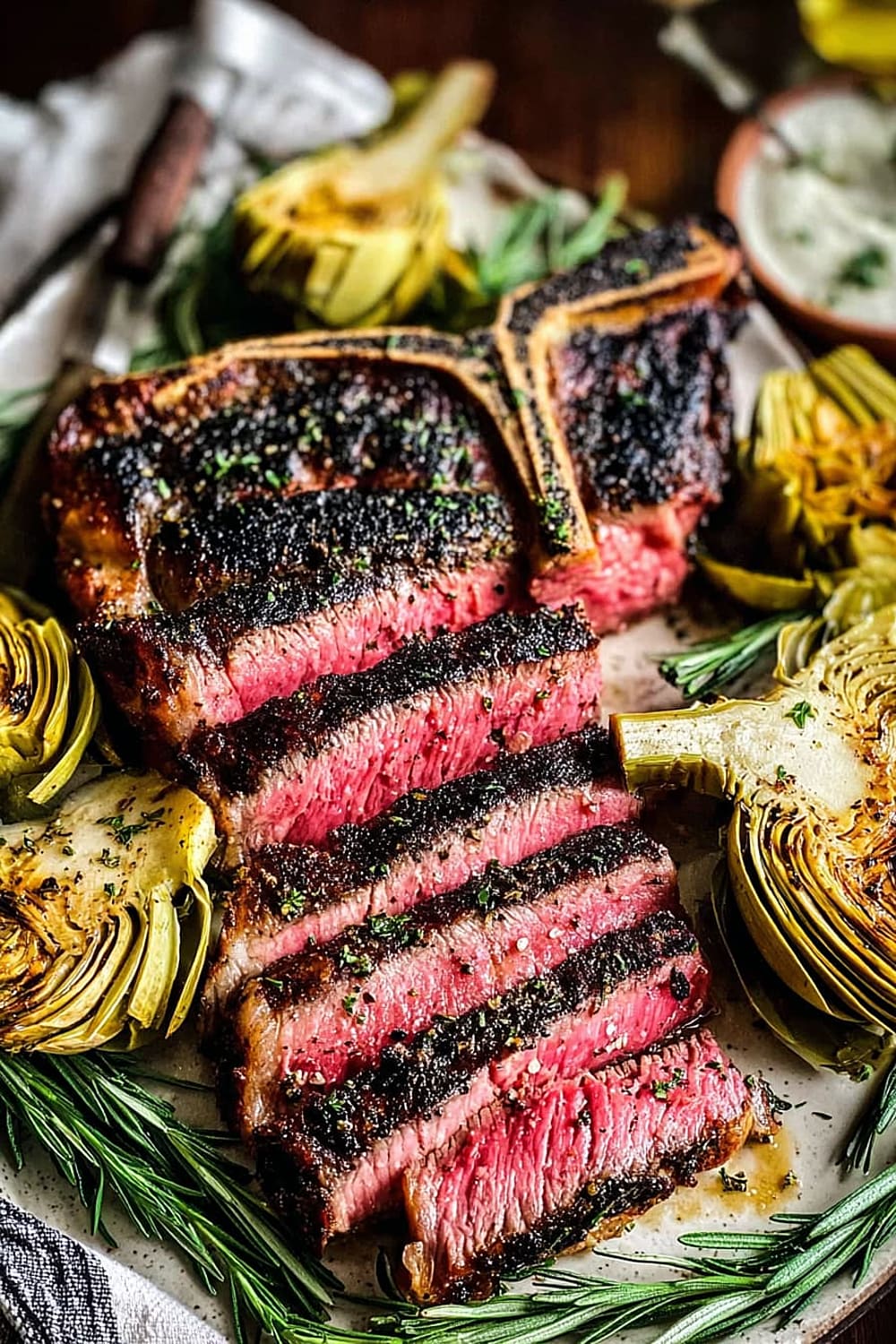 Porterhouse Steak Recipe (Tuscan Style)
