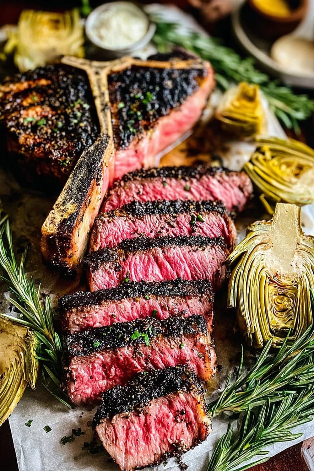 Porterhouse Steak Recipe (Tuscan Style)