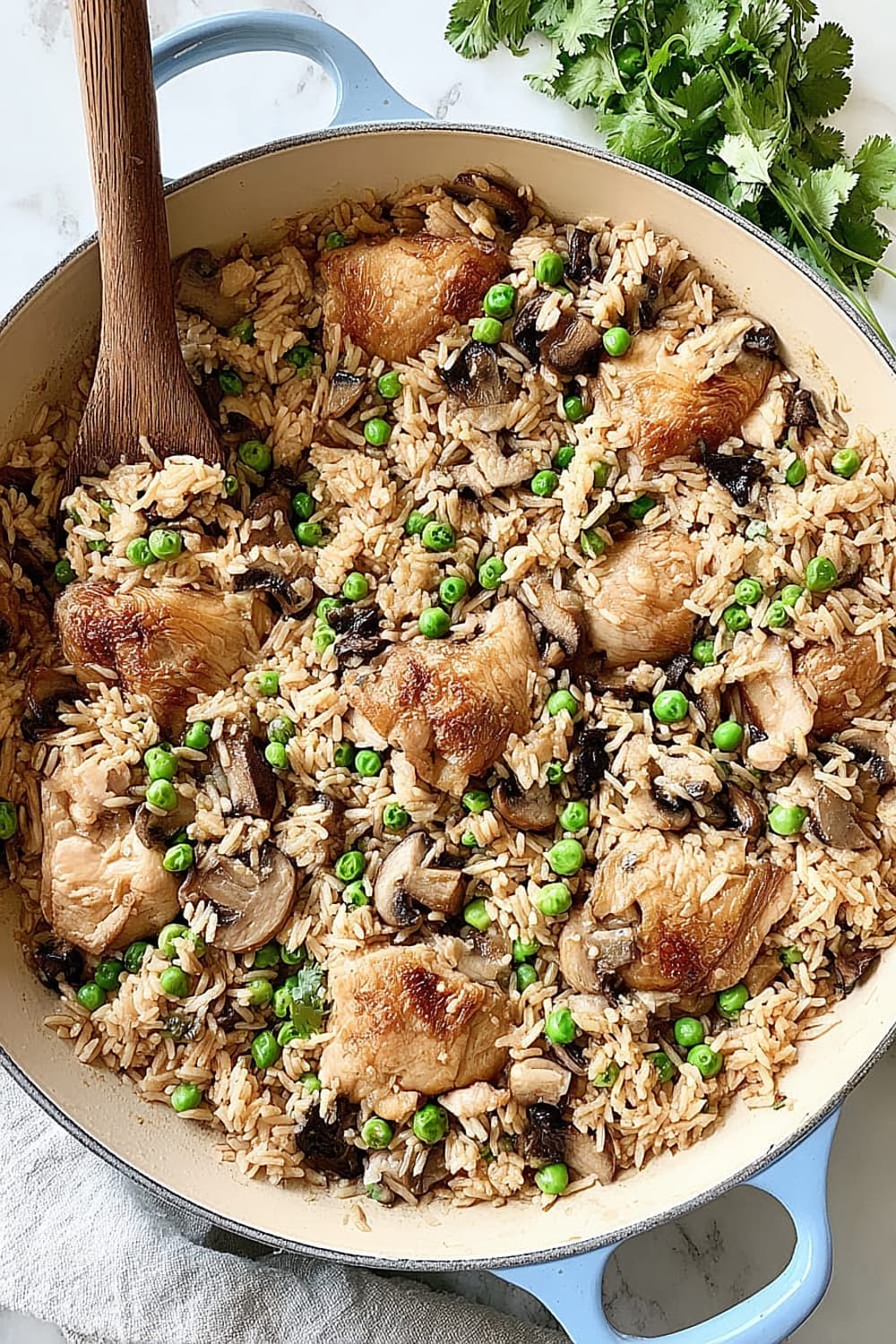 Miso-Ginger Chicken and Rice Skillet
