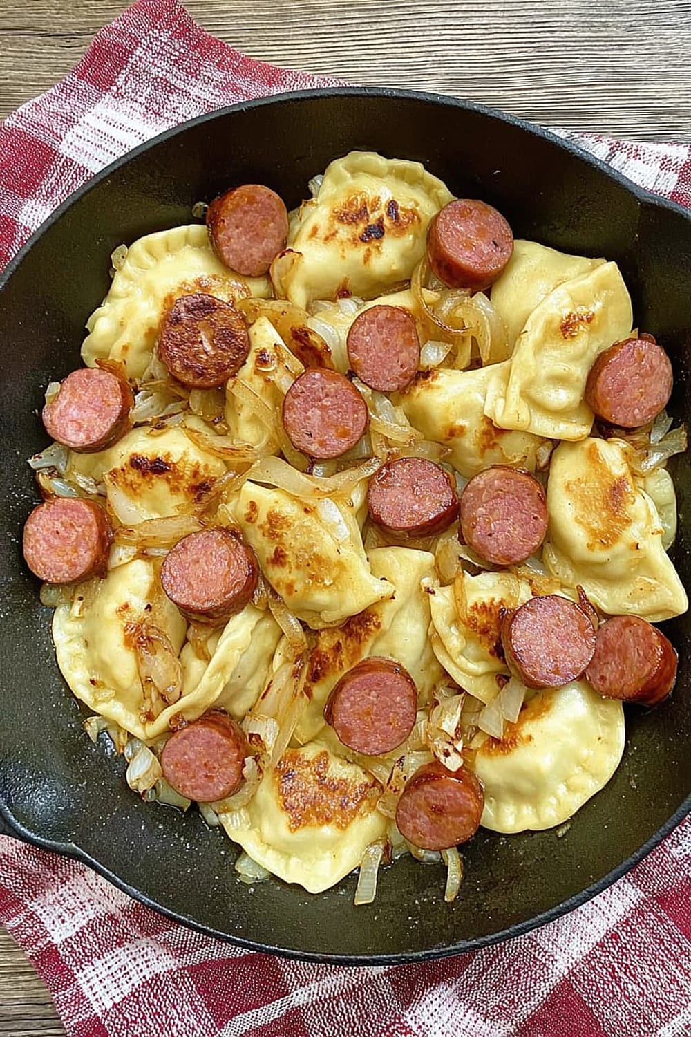 Pierogies and Kielbasa