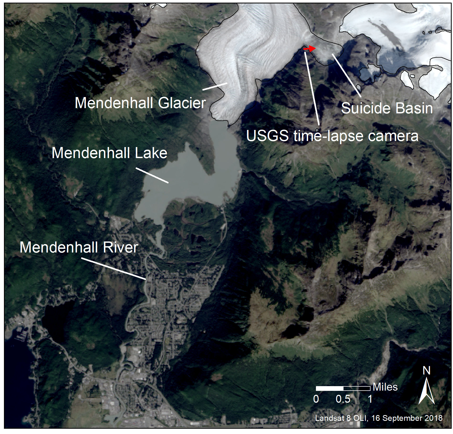 Map of Suicide Basin | U.S. Geological Survey