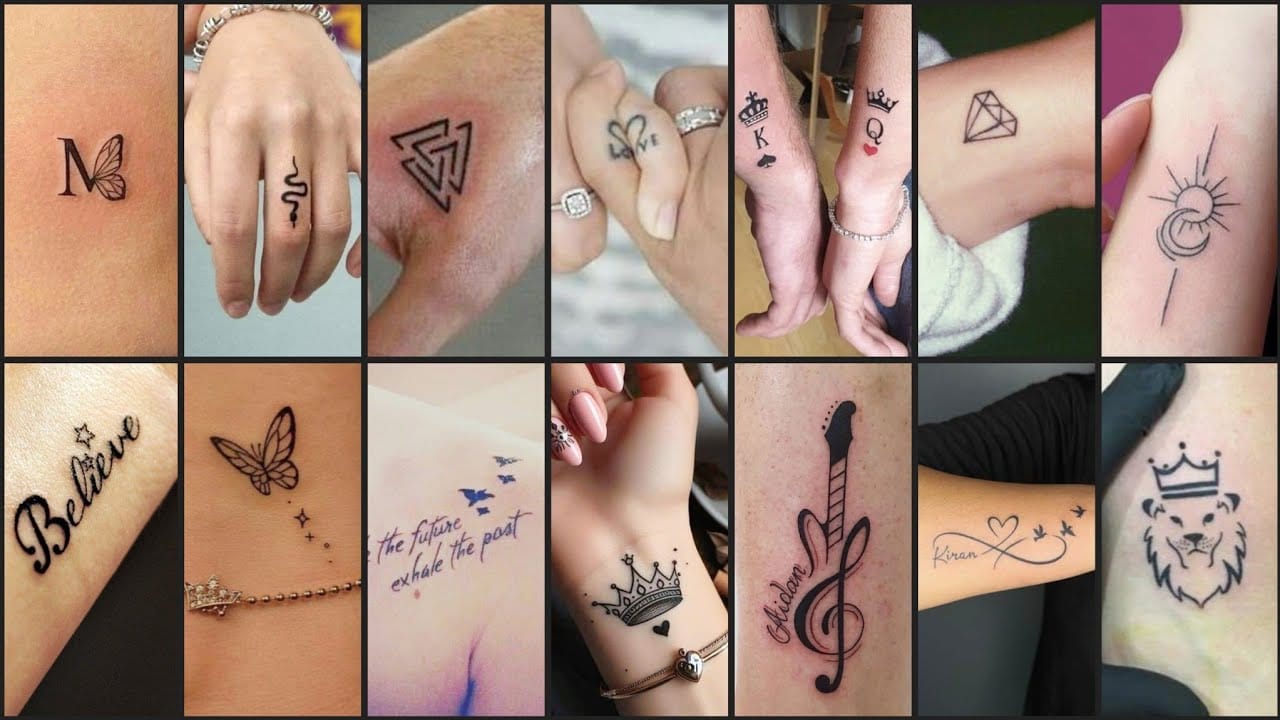 Here's a unique Pinterest description for this tattoo collection:
Small but mighty, these minimalist tattoos prove that size doesn't determine impact ✨ From delicate butterflies dancing on wrists to geometric triangles making bold statements, each tiny design tells its own story. Perfect inspiration for anyone wanting meaningful ink without the commitment of large pieces - these micro tattoos pack serious personality into petite packages.